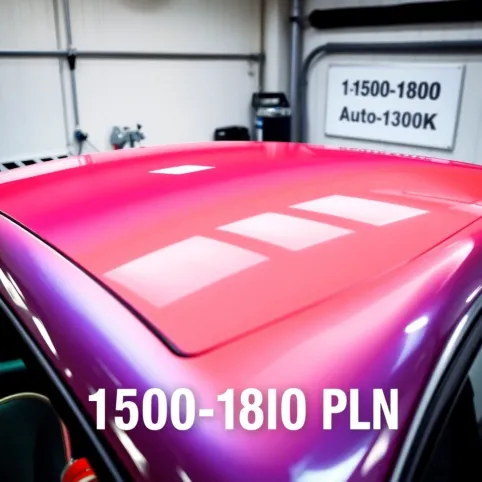 Ile kosztuje malowanie dachu w samochodzie