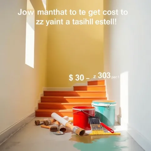 Ile kosztuje malowanie klatki schodowej