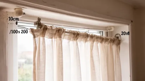 ile odsunąć karnisz od ściany