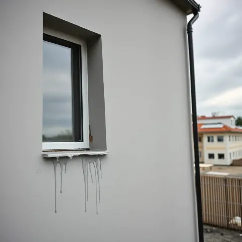 Ile schnie tynk silikonowy deszcz