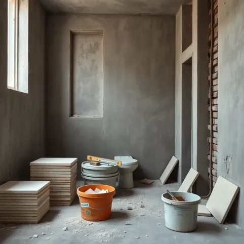 Ile trwa remont małej łazienki