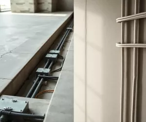 Instalacja elektryczna w podłodze czy na ścianie
