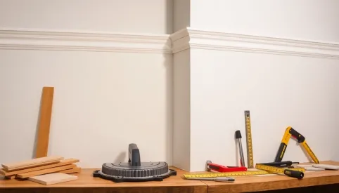 Jak dociąć listwy sufitowe w narożnikach zewnętrznych