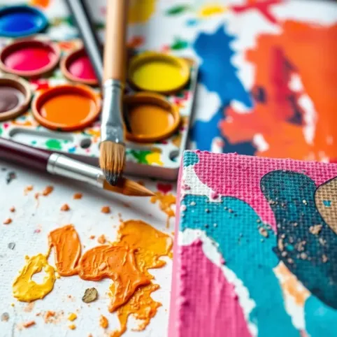 Jak malować abstrakcję akrylami