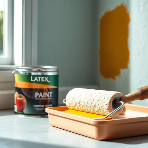 Jak malować farbą lateksową
