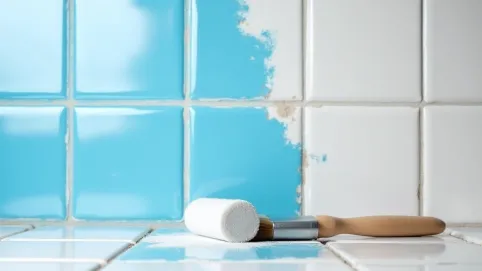 jak malować płytki łazienkowe