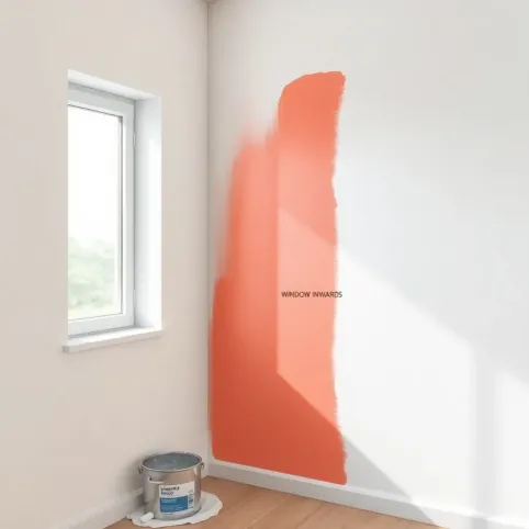 Jak malować ściany od okna czy do okna