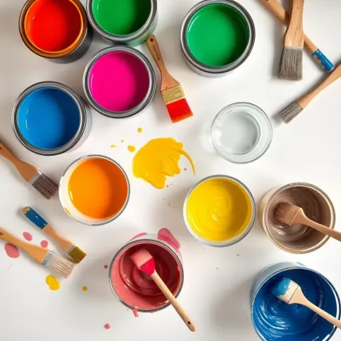 Jak mieszać farby do ścian