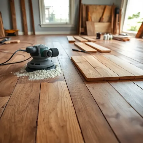 Jak naprawić drewnianą podłogę