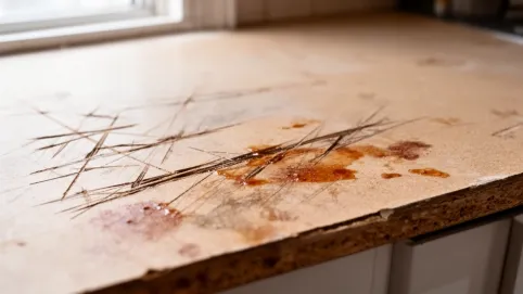 Jak odnowić blat kuchenny z płyty wiórowej