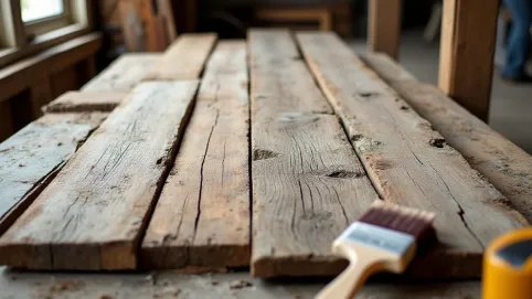 Jak odnowić stare deski ze stodoły