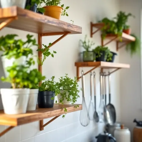 Jak ozdobić pustą ścianę w kuchni