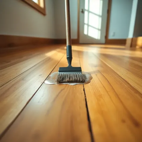 Jak pastować podłogę drewnianą