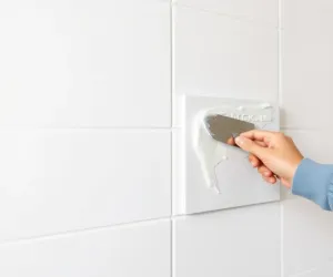 jak położyć płytki gipsowe na ścianę