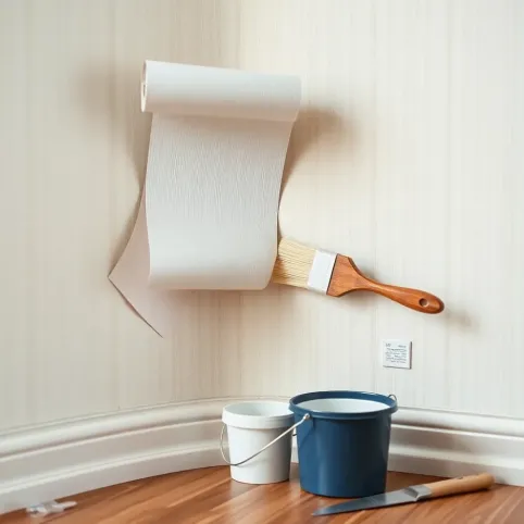 Jak położyć tapetę na krzywej ścianie