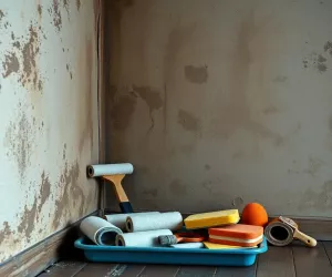 Jak pomalować bardzo brudne ściany