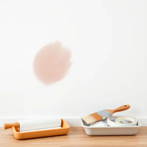 Jak pomalować część ściany