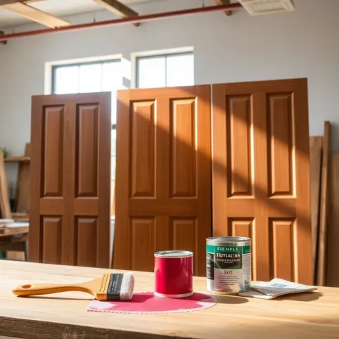 Jak Pomalować Drzwi W Okleinie