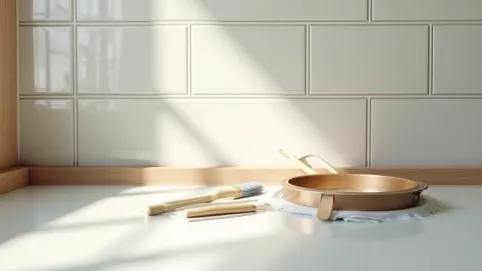 Jak pomalować kafelki w kuchni