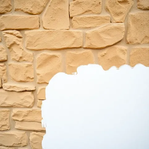 Jak pomalować piaskowiec na ścianie