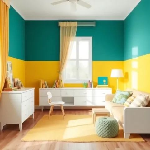 Jak pomalować pokój dziecka inspiracje