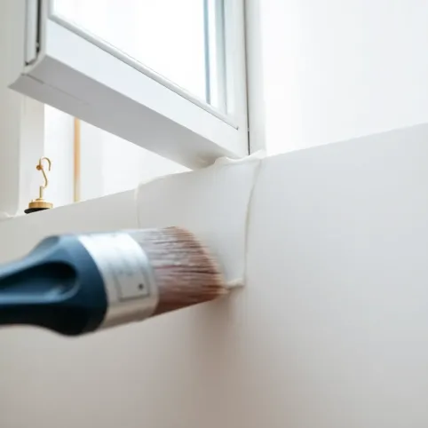Jak pomalować ścianę przy oknie