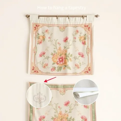 Jak powiesić gobelin na ścianie