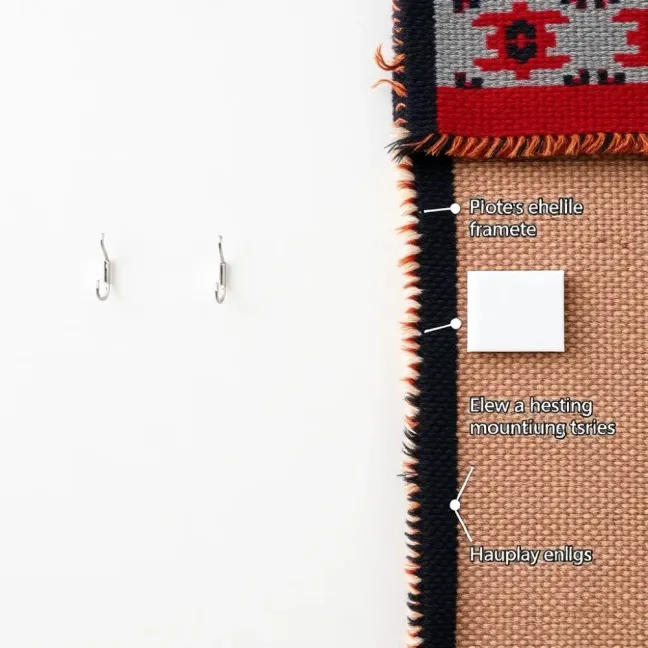 Jak powiesić kilim na ścianie