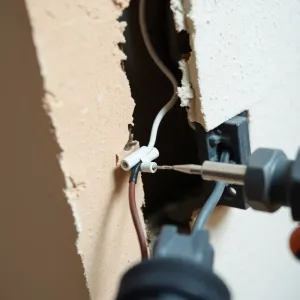 Jak przedłużyć przewód elektryczny w ścianie