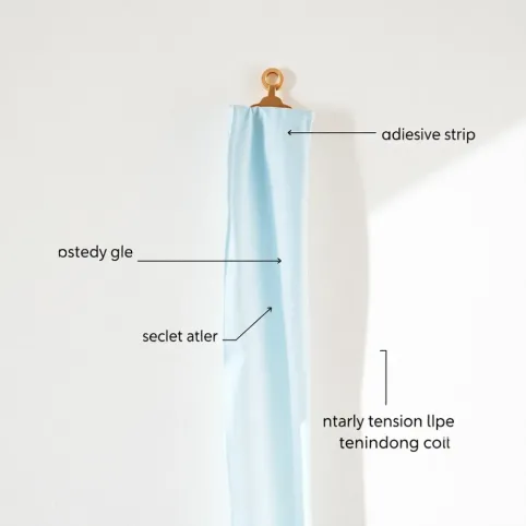 Jak przyczepić materiał do ściany