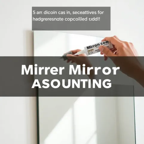 Jak przykleić lustro do ściany