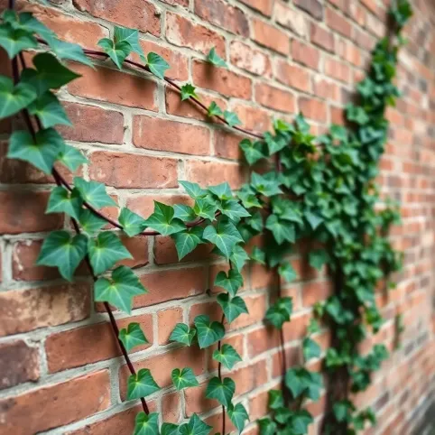 Jak puścić bluszcz po ścianie