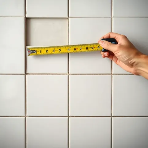 Jak rozmierzyć płytki na ścianie