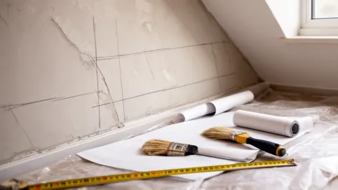 Jak tapetować skosy