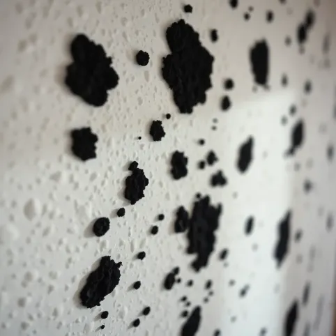 Jak usunąć czarne plamy ze ściany