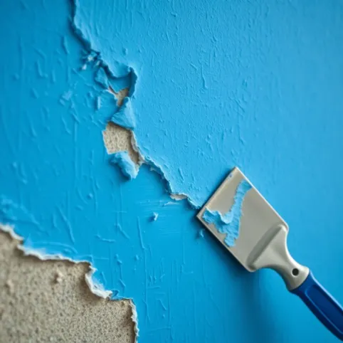 Jak usunąć farbę akrylową ze ściany
