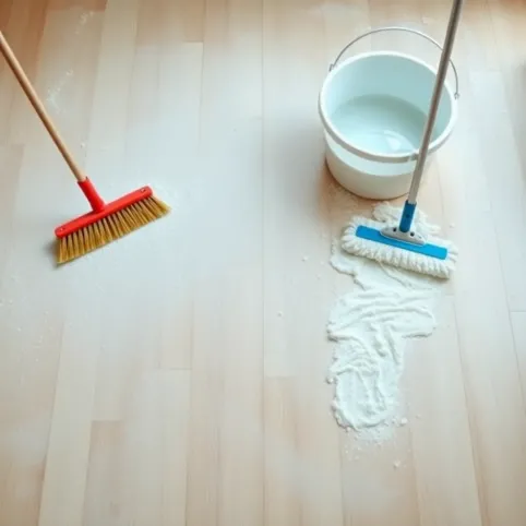 Jak usunąć pył po gładzi z podłogi