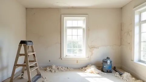 Jak usunąć styropian ze ścian