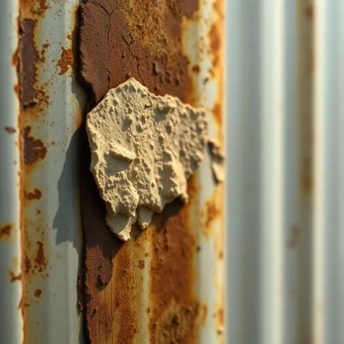 Jak usunąć tynk silikonowy z blachy