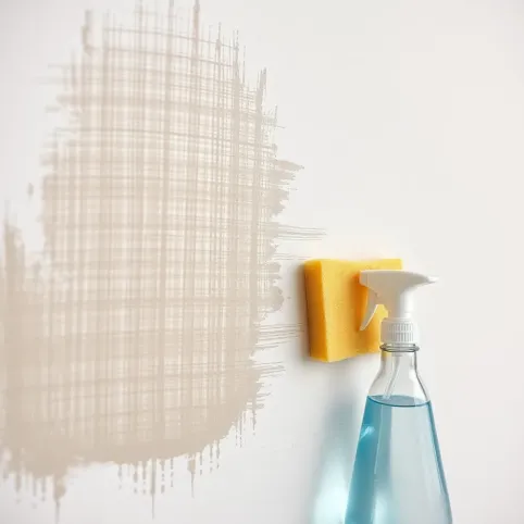 Jak usunąć zacieki z farby na ścianie