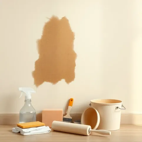 Jak usunąć zacieki ze ściany