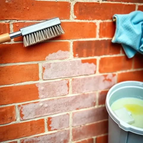 Jak wyczyścić cegłę na ścianie