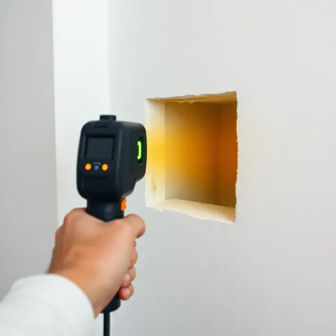 Jak wykryć rurę PCV w ścianie