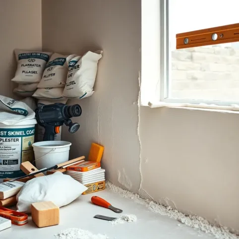 Jak wyrównać ściany gipsem szpachlowym