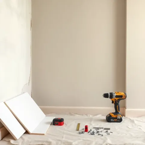 jak wyrównać ściany płytami g k