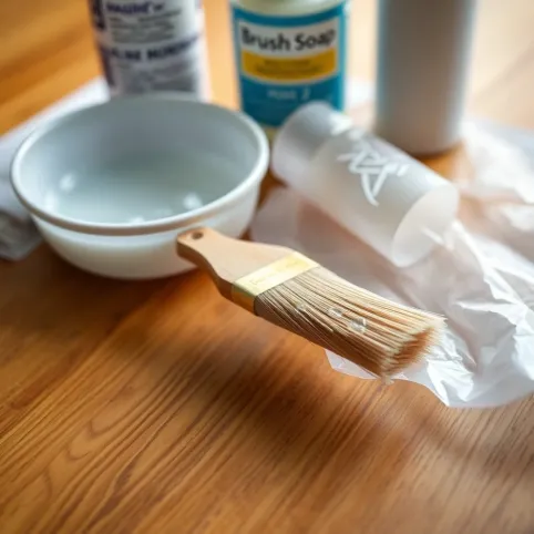 Jak zabezpieczyć pędzel po malowaniu