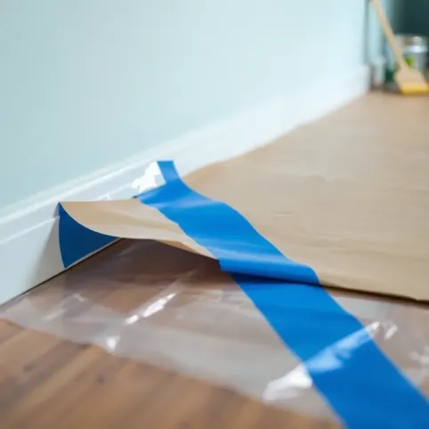 Jak zabezpieczyć podłogę przed malowaniem