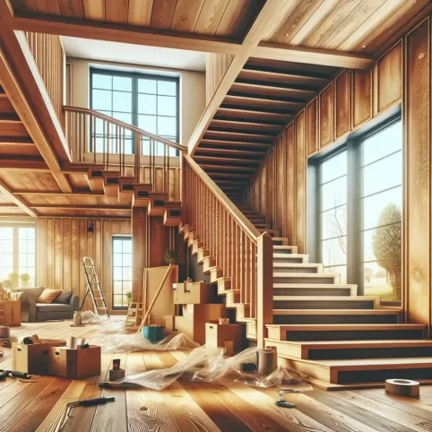 Jak Zabezpieczyć Schody Drewniane Przed Remontem