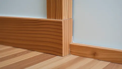 Jak zakończyć listwę przypodłogową drewnianą