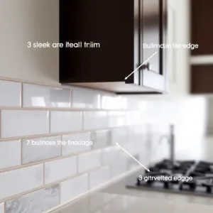 Jak zakończyć płytki na ścianie w kuchni